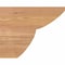 Ekena Millwork Crestline Smooth Rafter Tail, Western Red Cedar, 3 1/2"W x 10"H x 12"L RFT04X10X12CRE00SWR - alternate 4